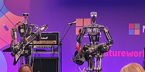 Die Zukunft mit Kollege Roboter