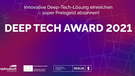 DEEP TECH Award 2021 verliehen
